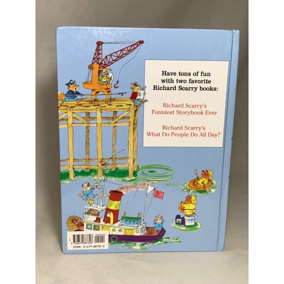 Richard Scarrys What People Do Storybook Hardcover Childrens Book Illustrated - Picture 3 of 5